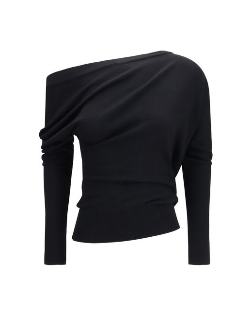 Tom Ford Blue Sweater Asymmetric