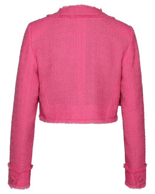 Dolce & Gabbana Pink Wool Jacket
