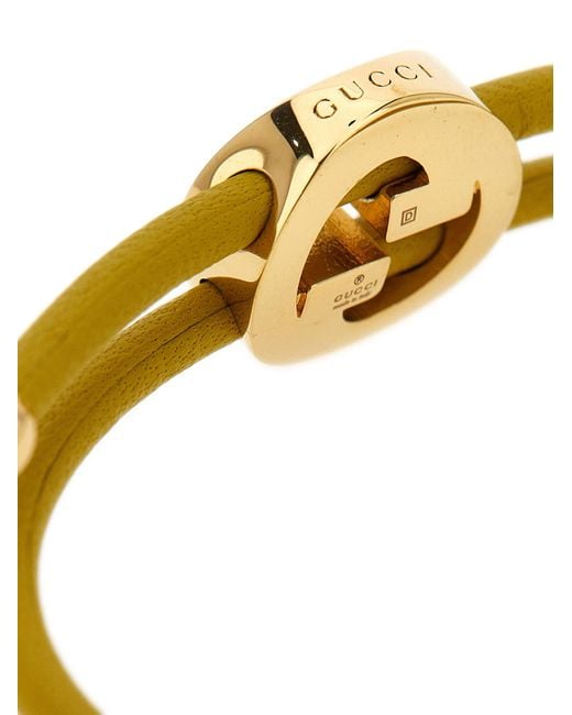 Gucci Yellow Brass Bracelet