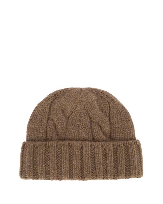 Loro Piana Brown Berretto Napier