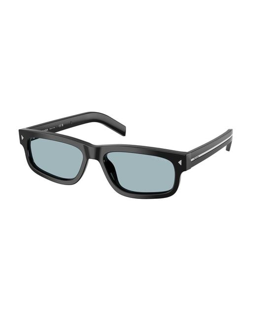 Prada Black Pr B11S 16K60P Acetate Occhiali Da Sole for men