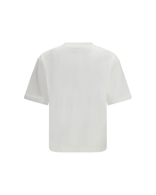 Off-White c/o Virgil Abloh White Big Bookish Skate T-Shirt Cotton T-Shirts for men