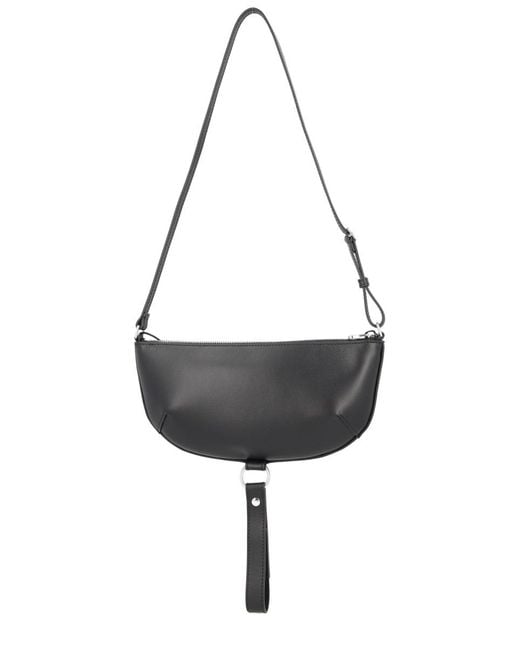 Courreges Black Holy Eclipse Bag Calf Leather Handbags