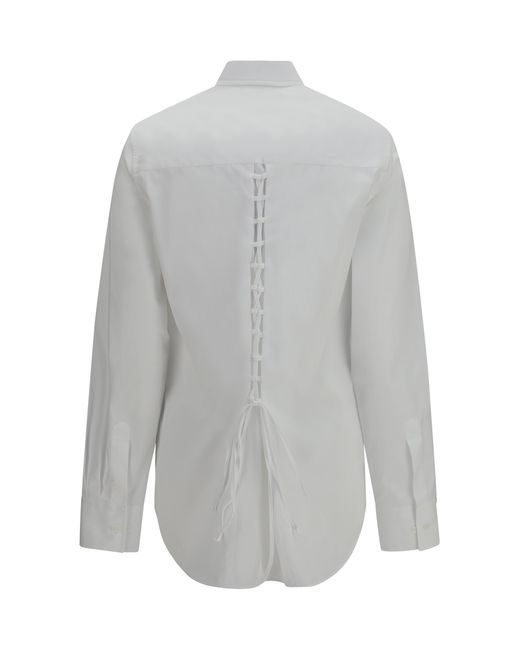 Ermanno Scervino Gray Cotton Shirt