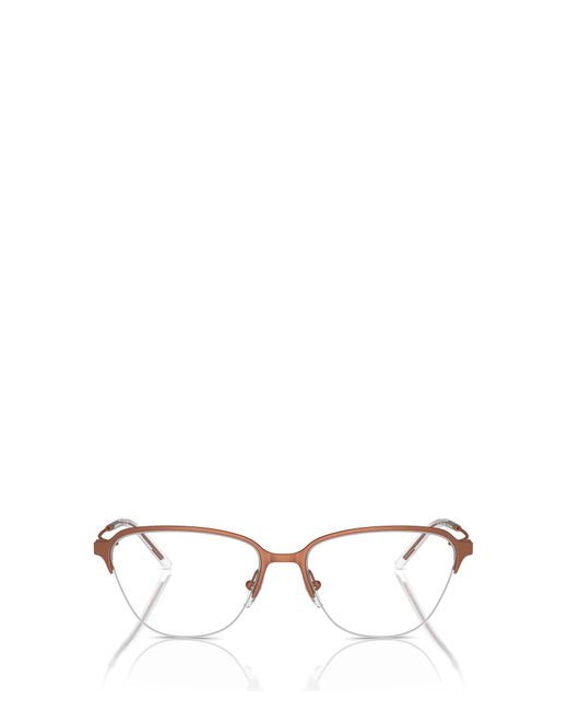 Emporio Armani White Eyeglasses