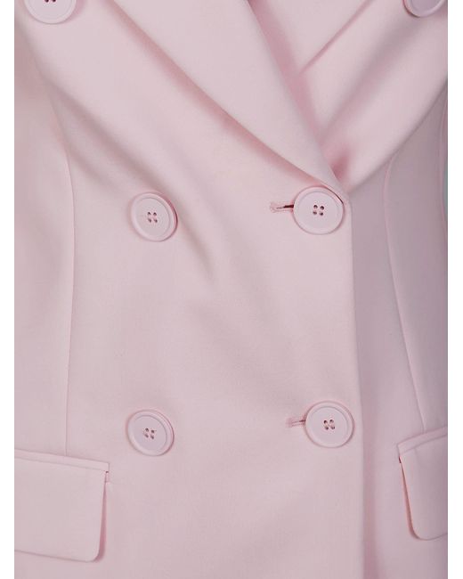 Sportmax Pink Frizzo Jersey Jacket