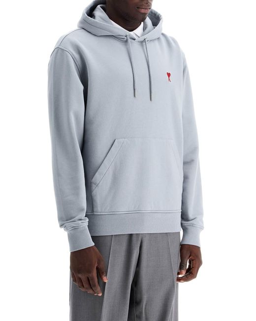 AMI Gray Sweatshirt With Logo