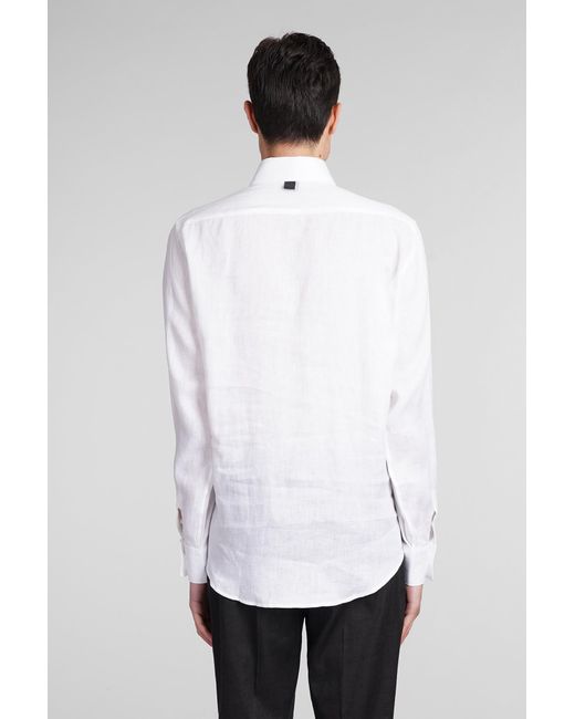 Low Brand White Shirt S141 Shirt for men
