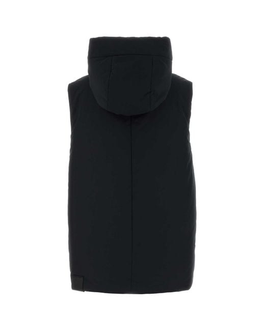 Jil Sander Black Polyester Down Jacket
