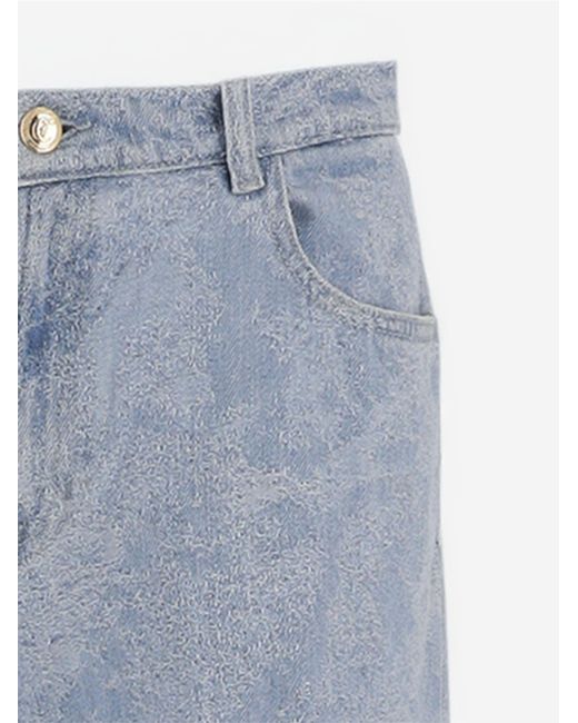 Just Cavalli Blue Jeans Cotton