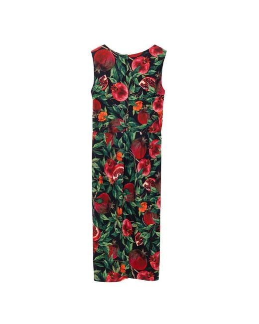 Dolce & Gabbana Red Midi Dresses