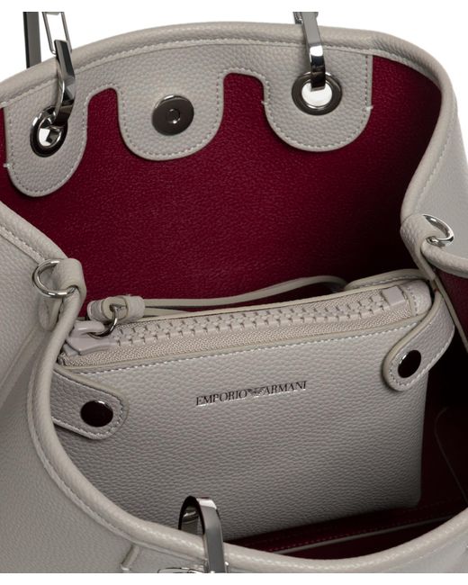 Emporio Armani Gray Myea Small Small Handbag