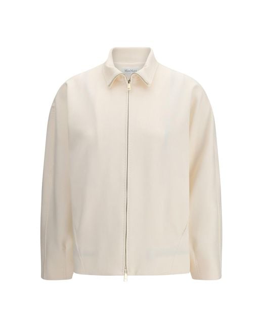 Max Mara White Mxppala Jacket