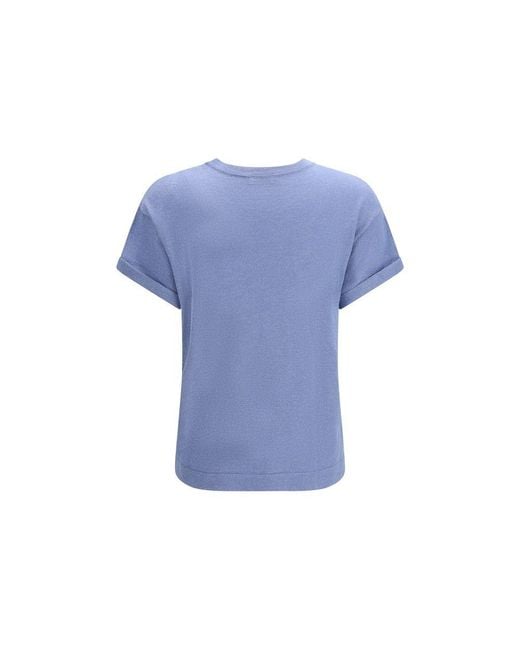 Brunello Cucinelli Blue Nylon T
