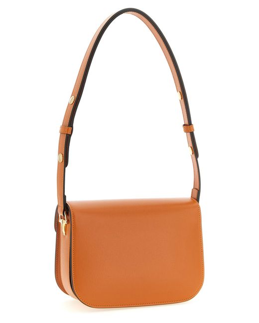 Gucci Orange Horsebit 1955' Small Shoulder Bag
