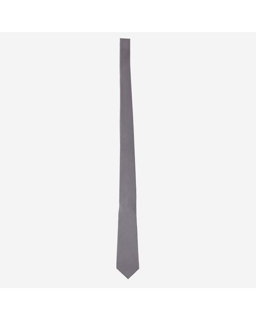 Gucci White Silk Jacquard Tie Double G, Ties & Bow for men