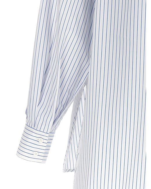 Carolina Herrera White Striped Shirt