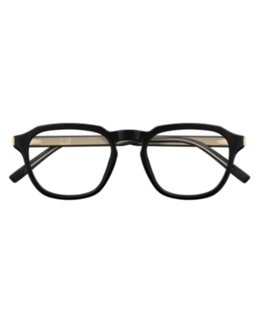 Dunhill Du0082Oa-001Black--Transparent for men