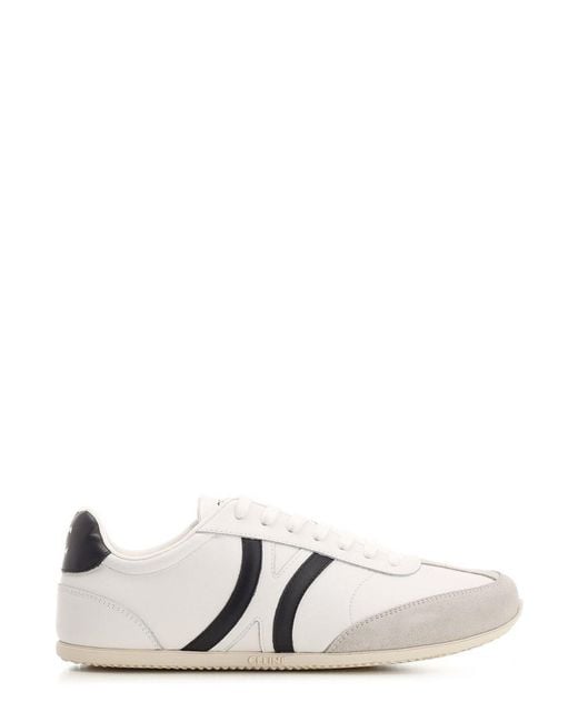 Céline White Jogger Sneakers for men
