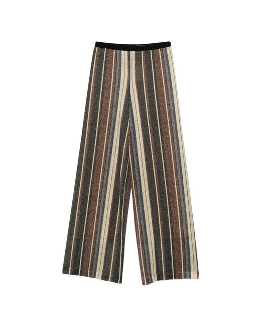 Siyu Multicolor Zoe Wide Leg Trousers