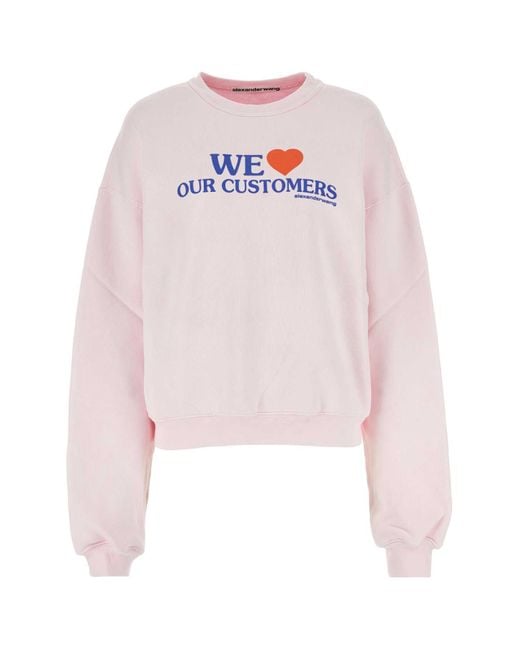 Alexander Wang Pink Sweatshirts
