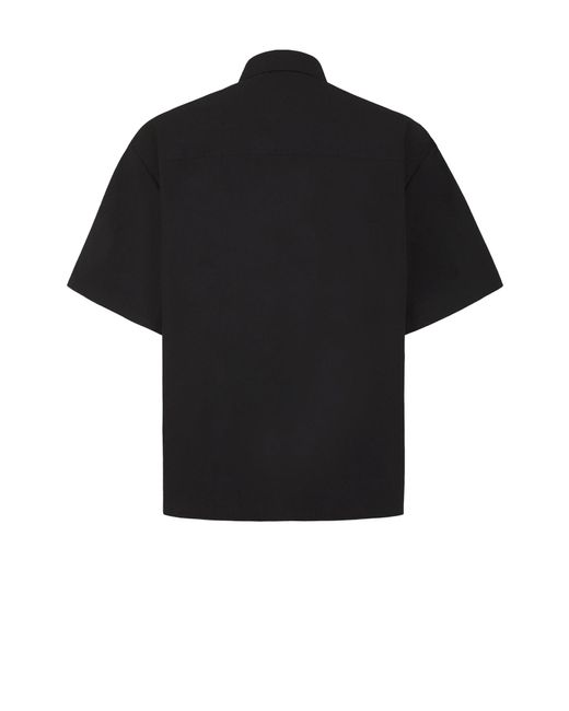Les Hommes Black Shirt for men