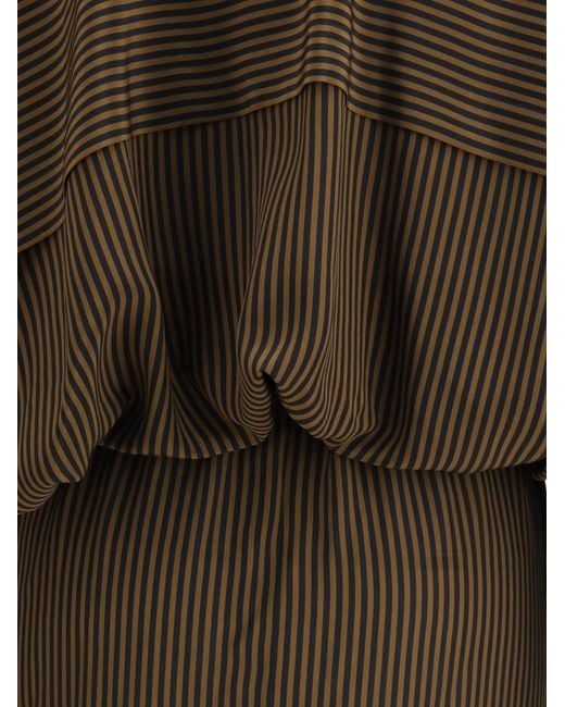 Petar Petrov Multicolor The Serenade Dress Silk