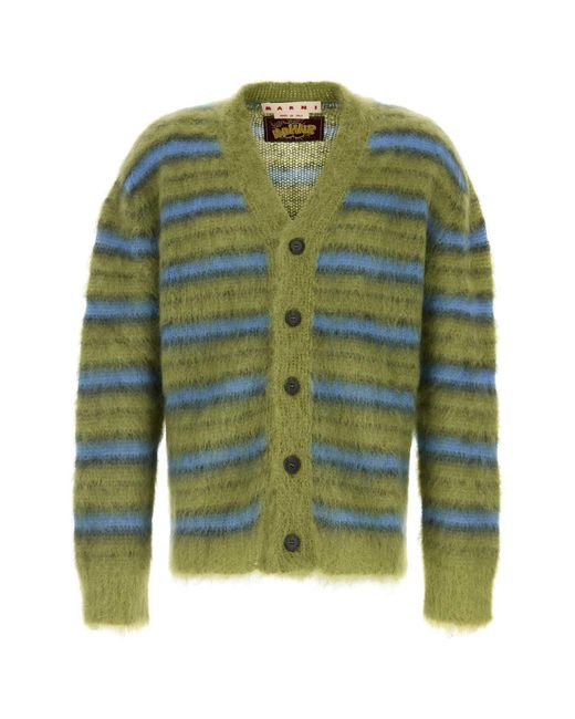 Marni Green Knitwear for men