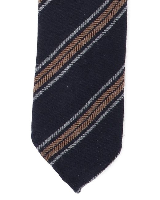 Cesare Attolini Blue Ties Wool for men