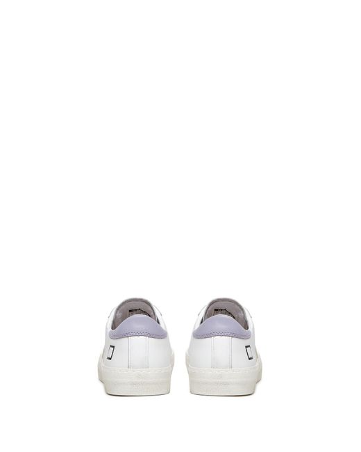 Date White Hill Low Vintage Leather Sneaker