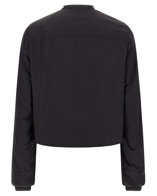 Rick Owens Black Cargo Jacket for men