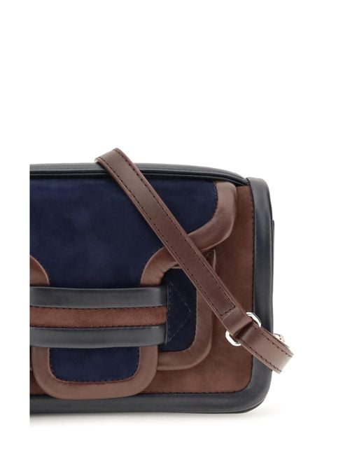 Pierre Hardy Blue Alpha Bag Calf Leather Bos Taurus Shoulder