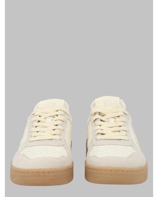 Veja Natural Sneakers V-82 Leather Trainers