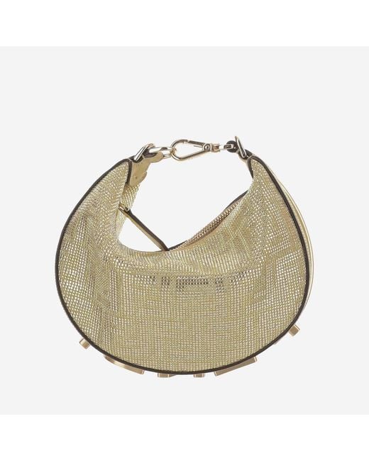 Fendi Metallic Mini Leather Shoulder Bag Graphy