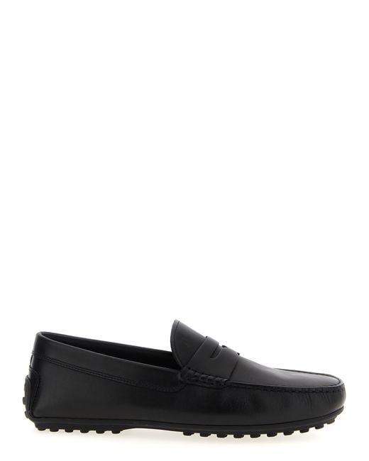 Tod's Black 'City Gommino' Loafers for men