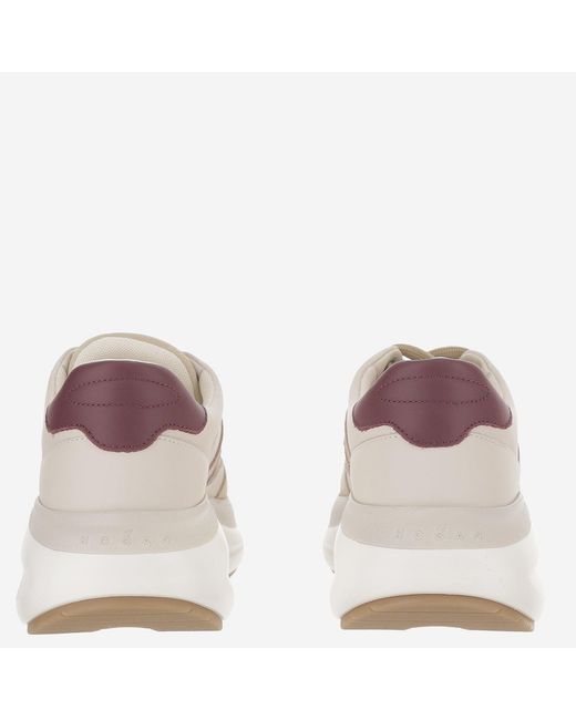 Hogan Multicolor Sneakers Maxi Leather-Suede Leather And Suede Trainers