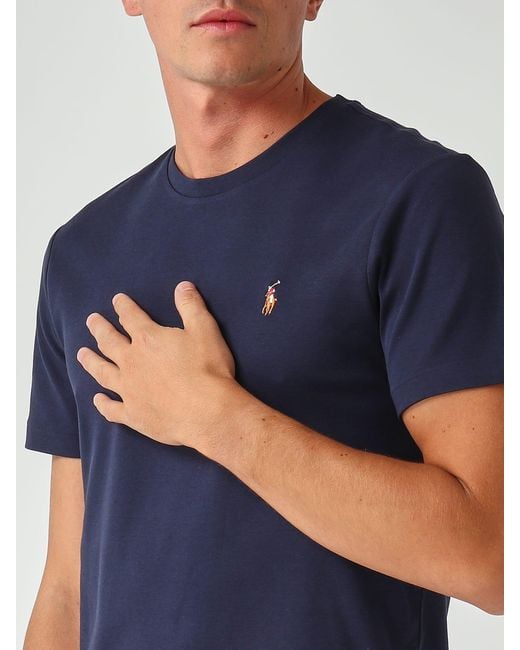 Polo Ralph Lauren Blue Custom Slim-Fit for men