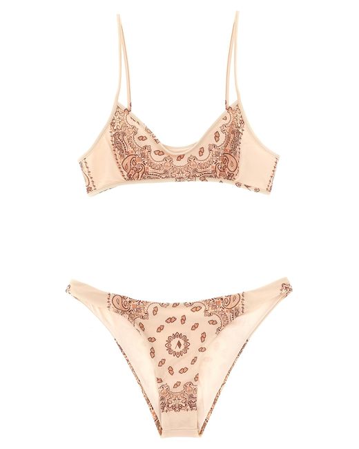 The Attico Natural Estate Meravigliosa Bikini Polyamide Beachwear