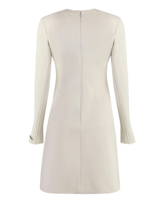 Calvin Klein White Viscose Dress