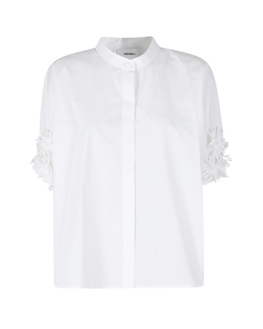 MEIMEIJ White Camicia Cotone