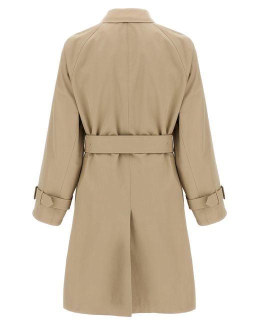 Burberry Natural Car Coat Gabardine for men