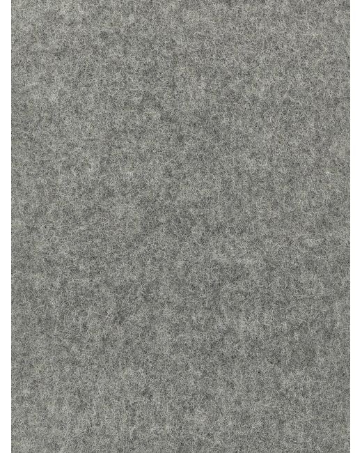 Jacquemus Gray Wool Blend Scarf for men