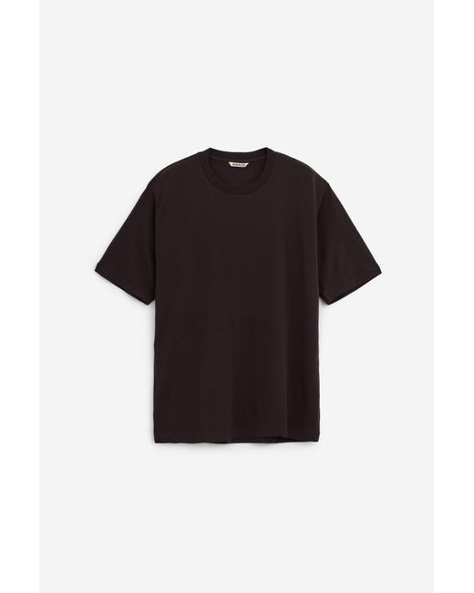 Auralee Black T-Shirt for men