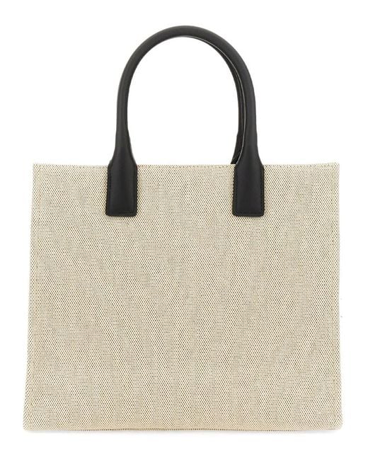 【関税＆送料込み】Versace Borsa Shopper Piccola \"La Medusa Versace Borsa Shopper Piccola La Medusa in Natural | Lyst
