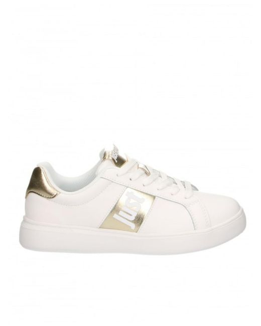 Just Cavalli White Shoes