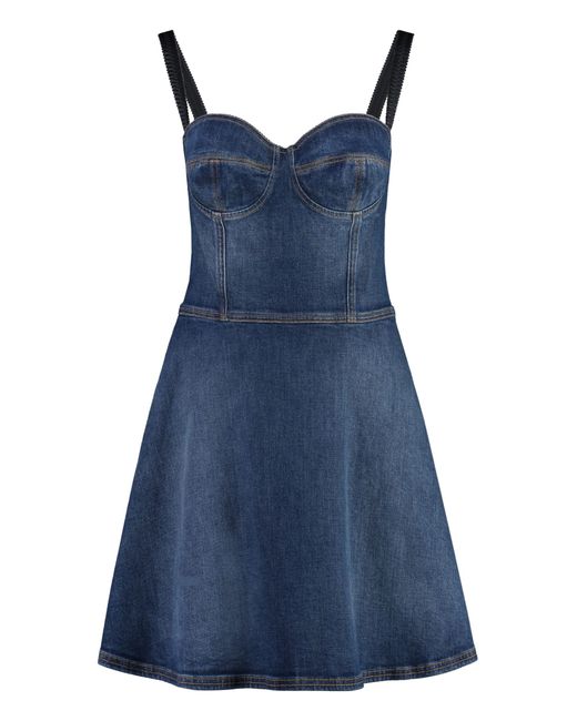 Dolce & Gabbana Blue Denim Dress