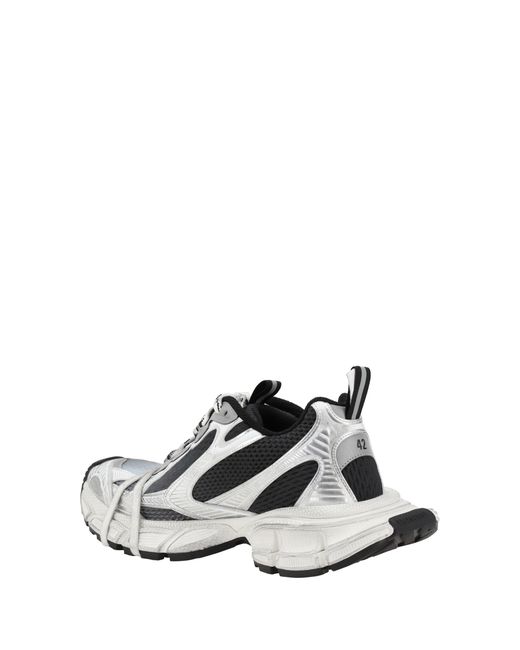 Balenciaga White 3Xl Chunky Sneakers Upper: Polyurethane Trainers for men