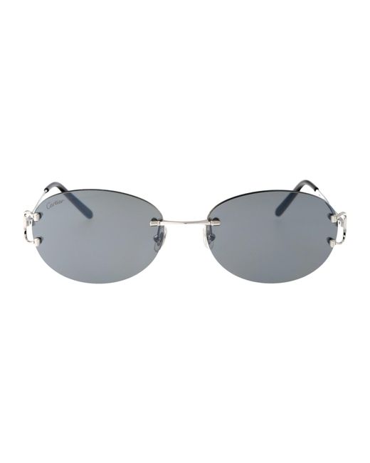 Cartier Gray Sunglasses