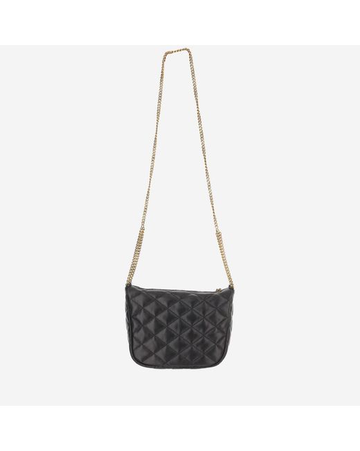Saint Laurent White Quilted Leather Shoulder Bag