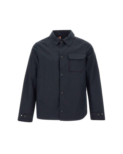 Rrd Blue Terzilino Overshirt Linen Jacket for men